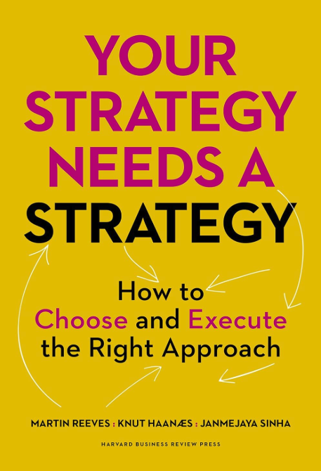 Your Strategy needs a Strategy: How to choose and execute the right approach - Martin Reeves, Knut Haanaes, Janmejaya Sinha