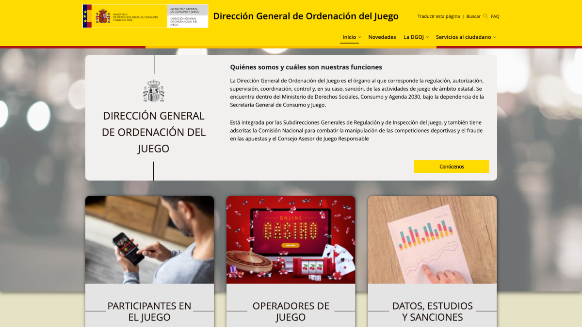 Espanha terá avisos de jogo patológico na publicidade online