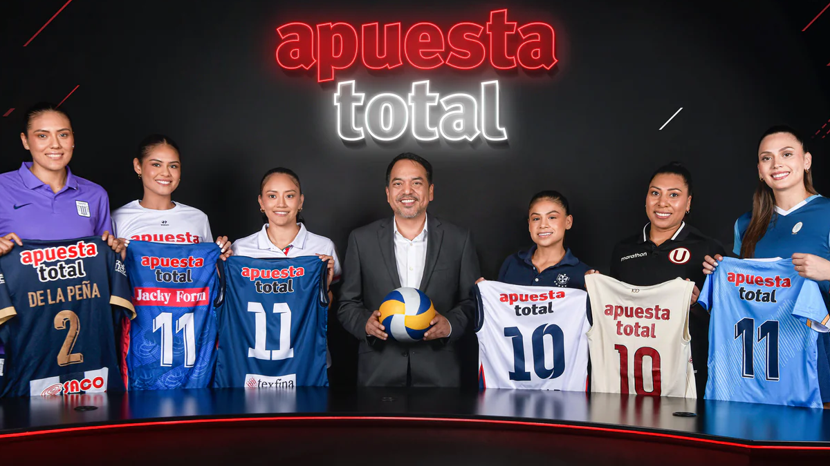 Apuesta Total patrocina 4 equipos de la Liga Peruana de Vóley