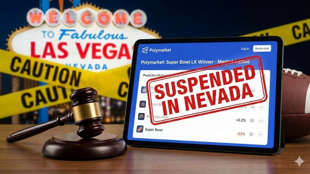 Nevada bloquea Polymarket y suspende contratos previo al Super Bowl