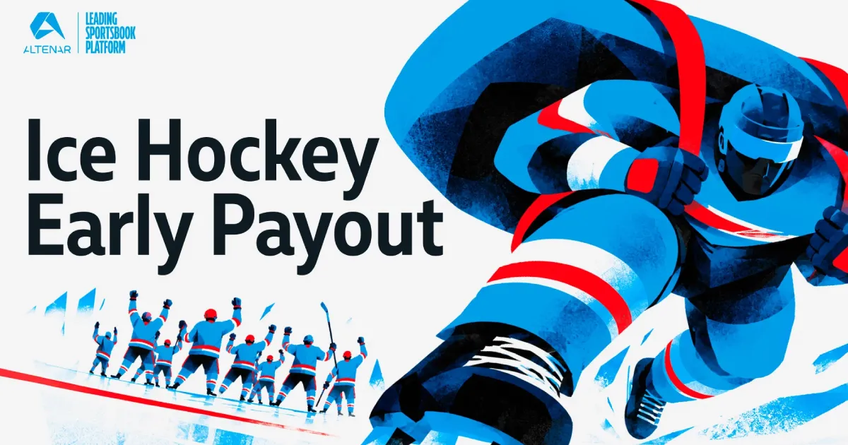 Altenar early payout to ice hockey