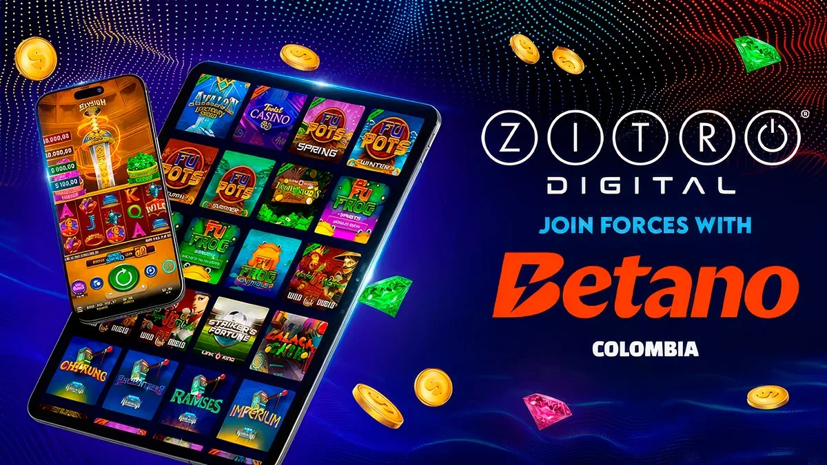 Zitro suma su catálogo a la plataforma de Betano en Colombia