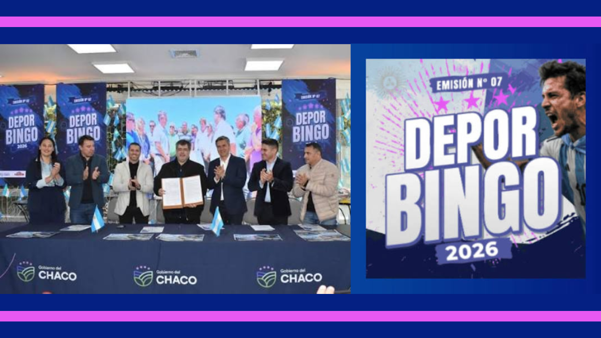 La Lotería Chaqueña presenta el Deporbingo 2026 para los clubes