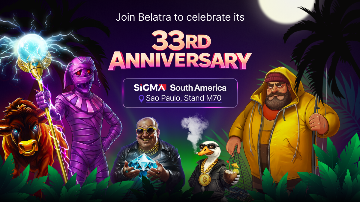 Belatra Games celebra 33 años de innovación en SiGMA South America