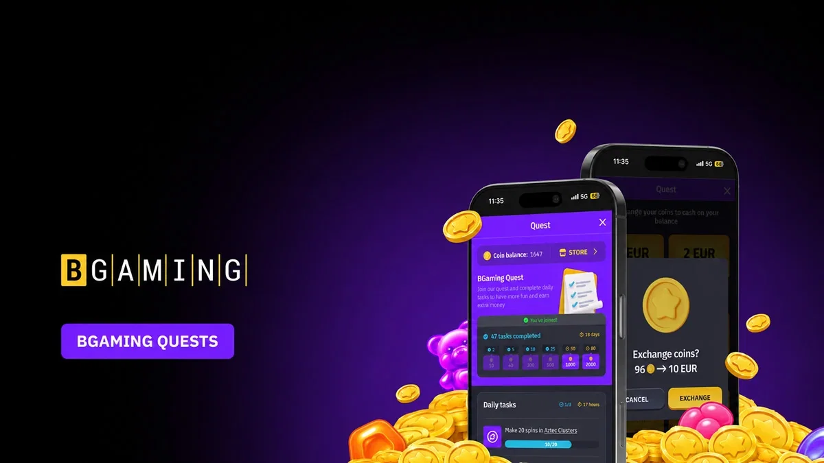 BGaming suma Quests un sistema de misiones diarias con coins virtuales