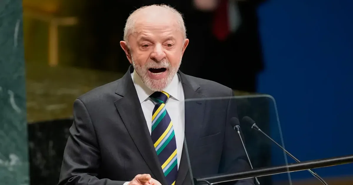 Foto de Lula en la ONU