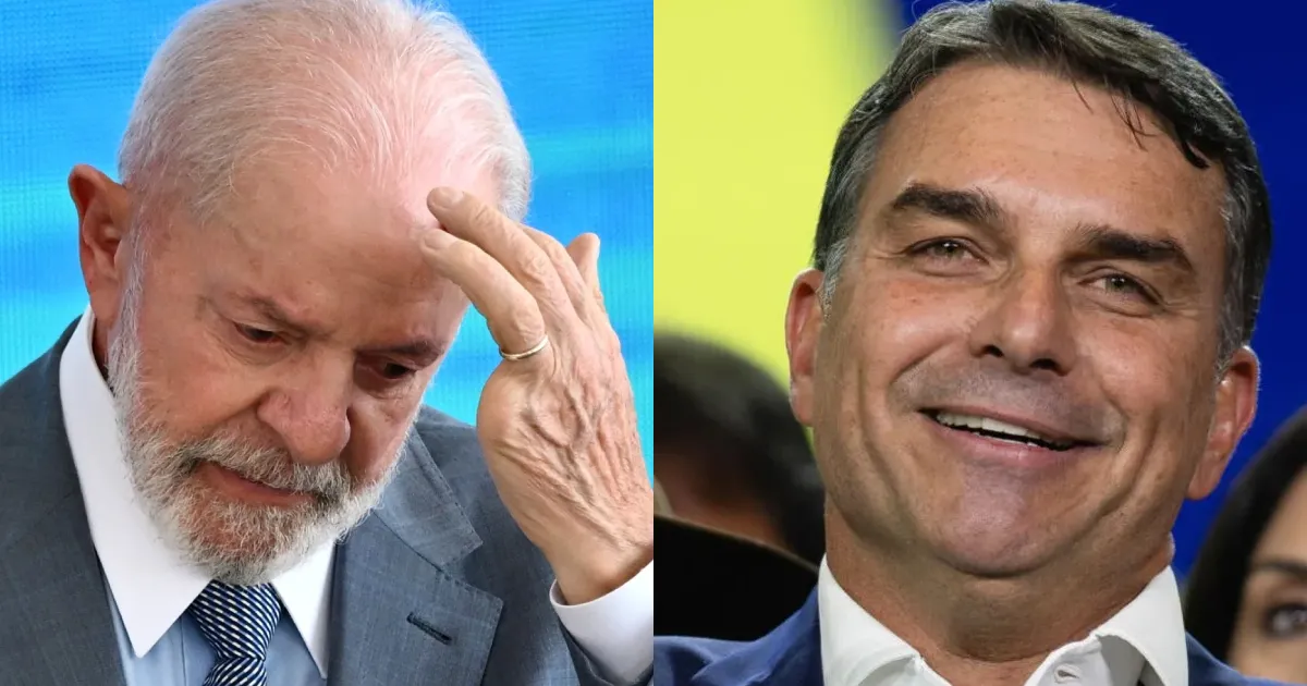 Lula da Silva vs Flavio Bolsonaro