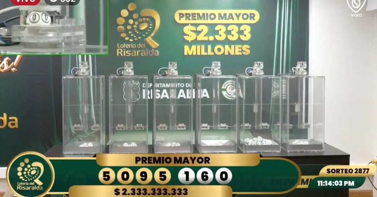 Risaralda lottery plans double draws in October to catch up