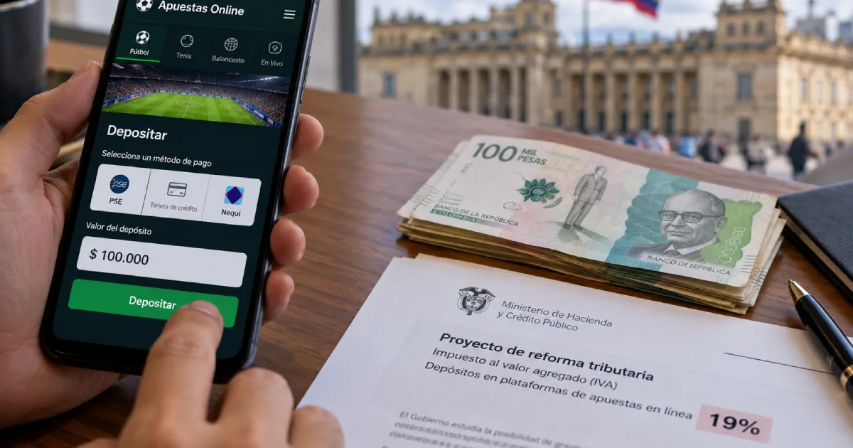 IVA Apuestas 19% Colombia