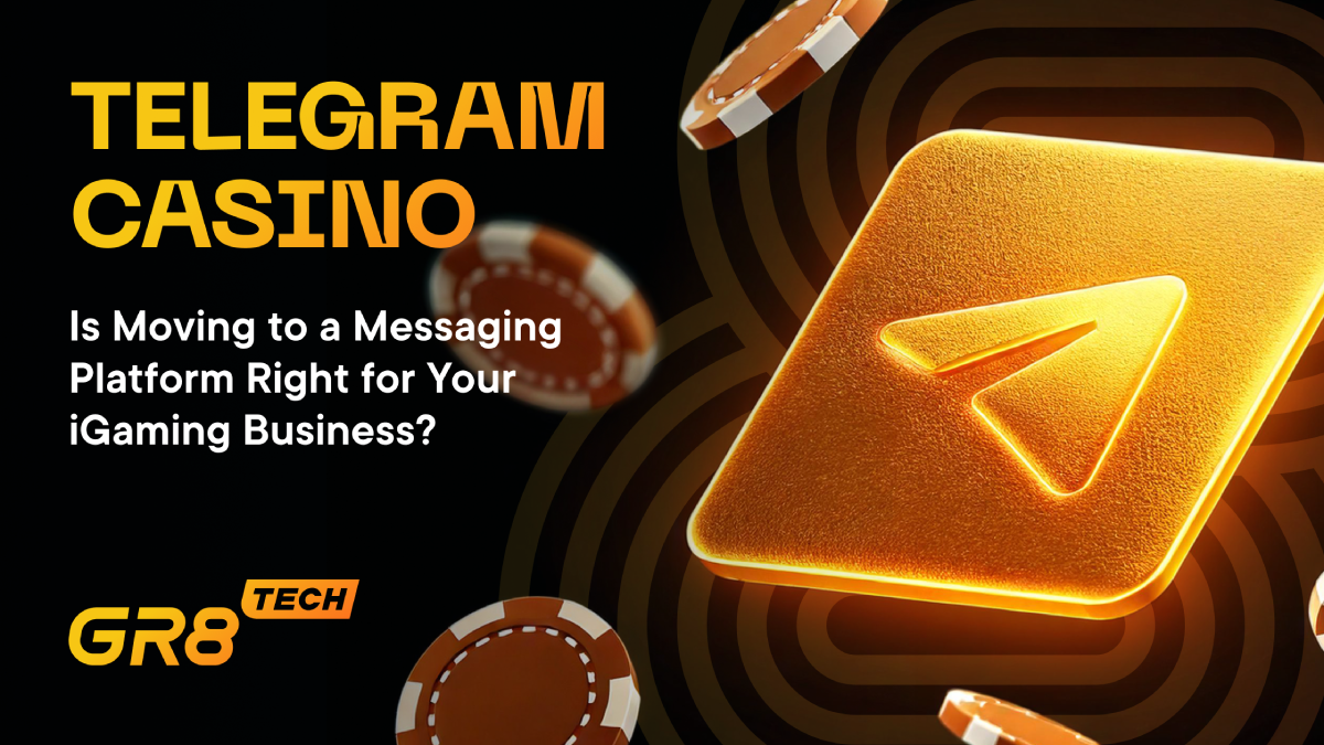 GR8 Tech lidera la innovación del telegram casino