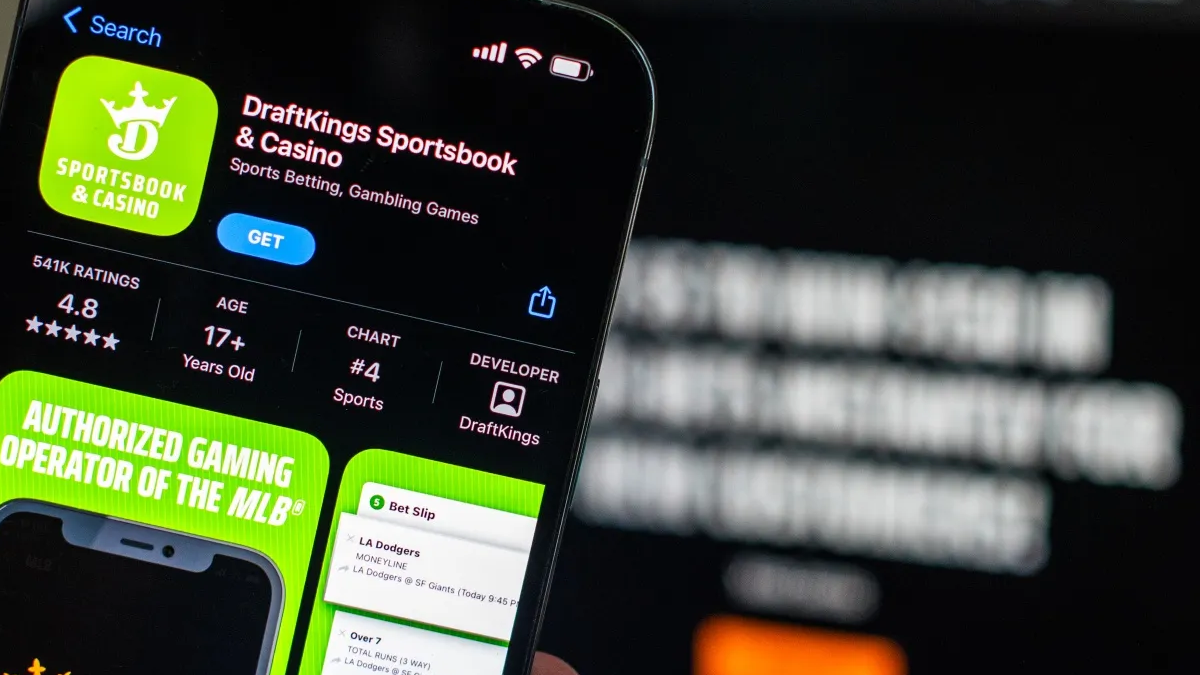 DraftKings vende contratos donde no puede vender apuestas
