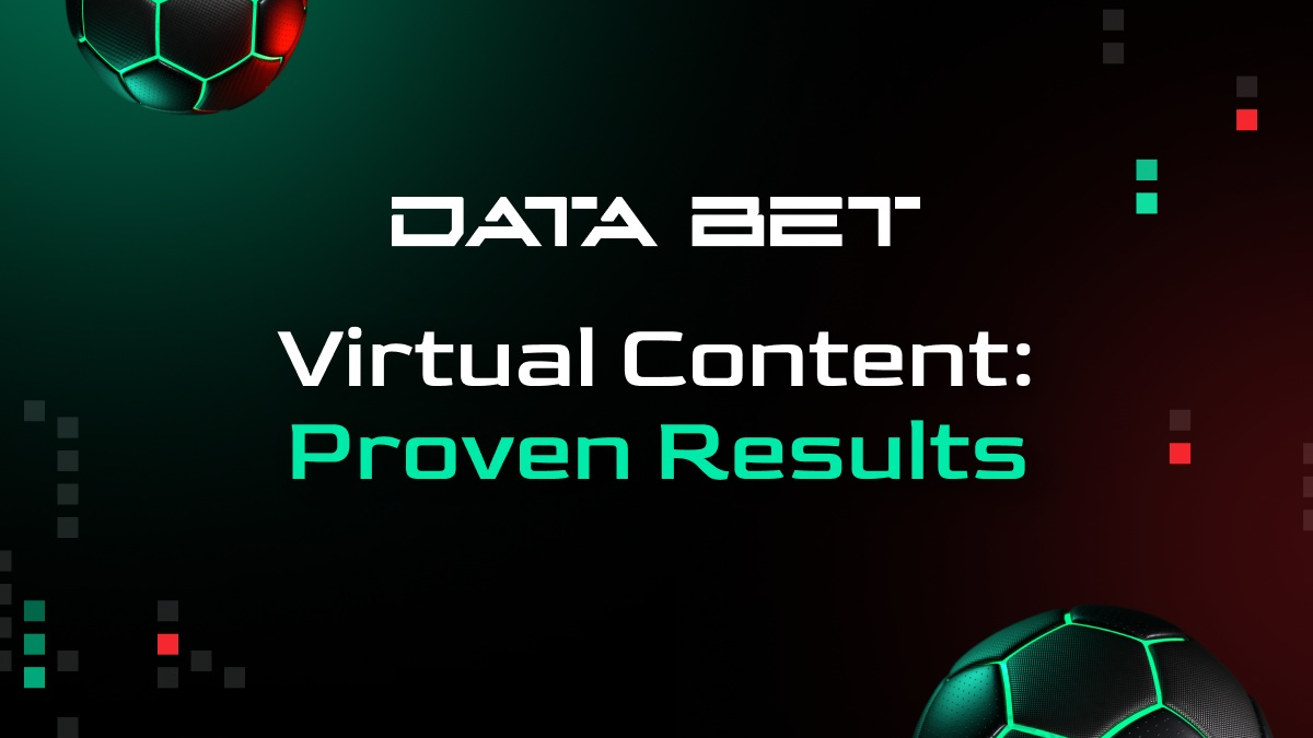 DATA.BET acelera con un salto del 168% en su negocio de fútbol virtual