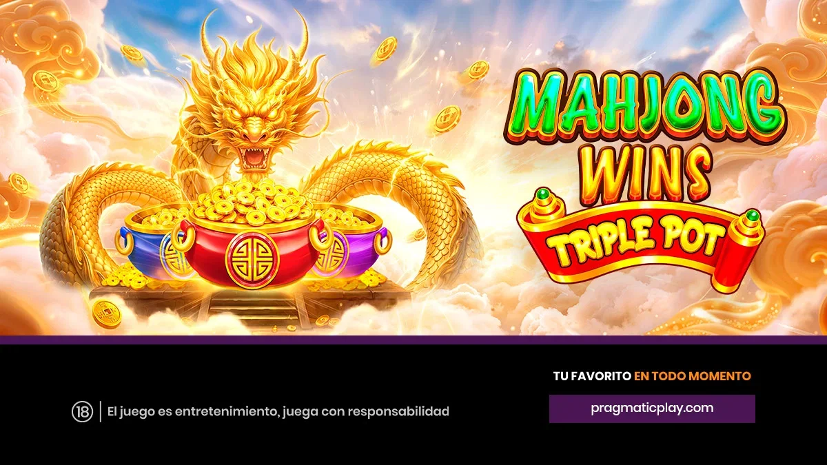 Pragmatic Play lanza nueva tragamonedas Mahjong Wins Triple Pot