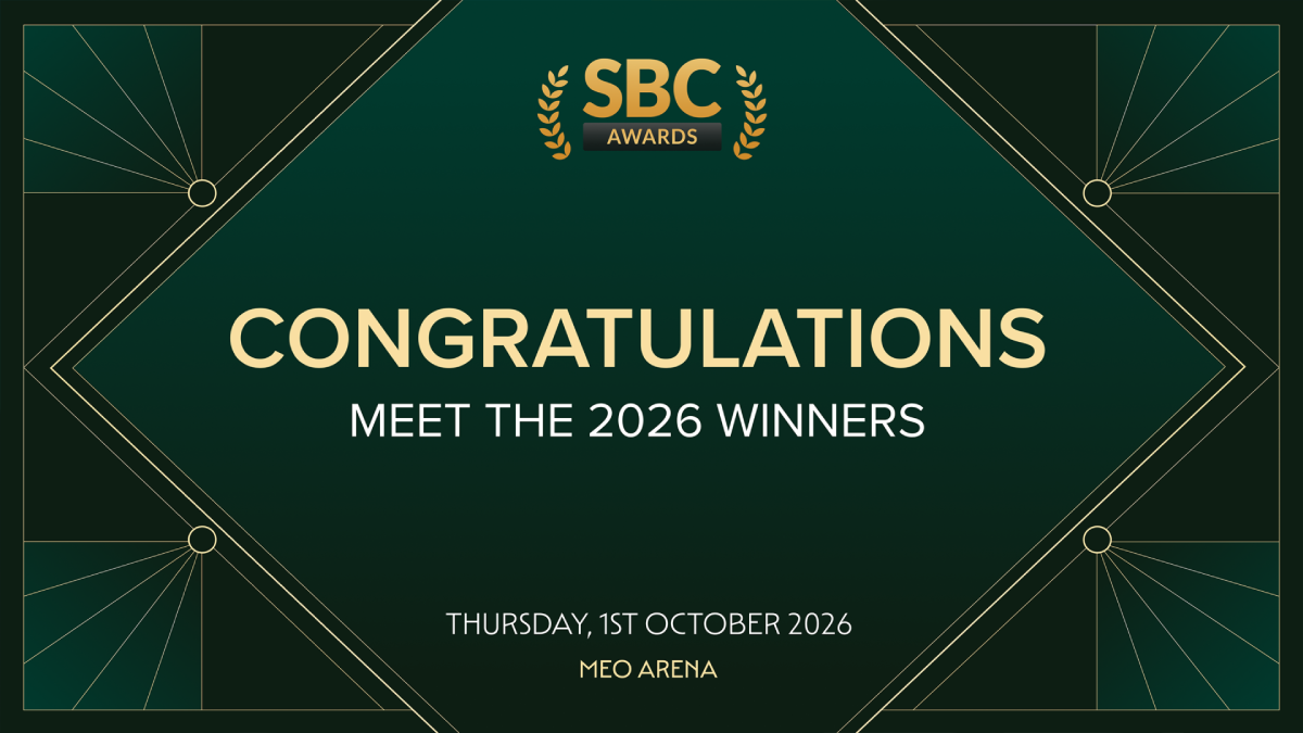 Los SBC Awards 2026 reparten 39 premios en el MEO Arena de Lisboa